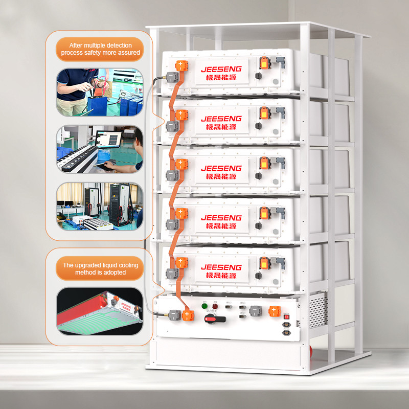 105KW 232KWh Armário de armazenamento de energia refrigerado por líquido para sistemas industriais e comerciais de armazenamento de energia