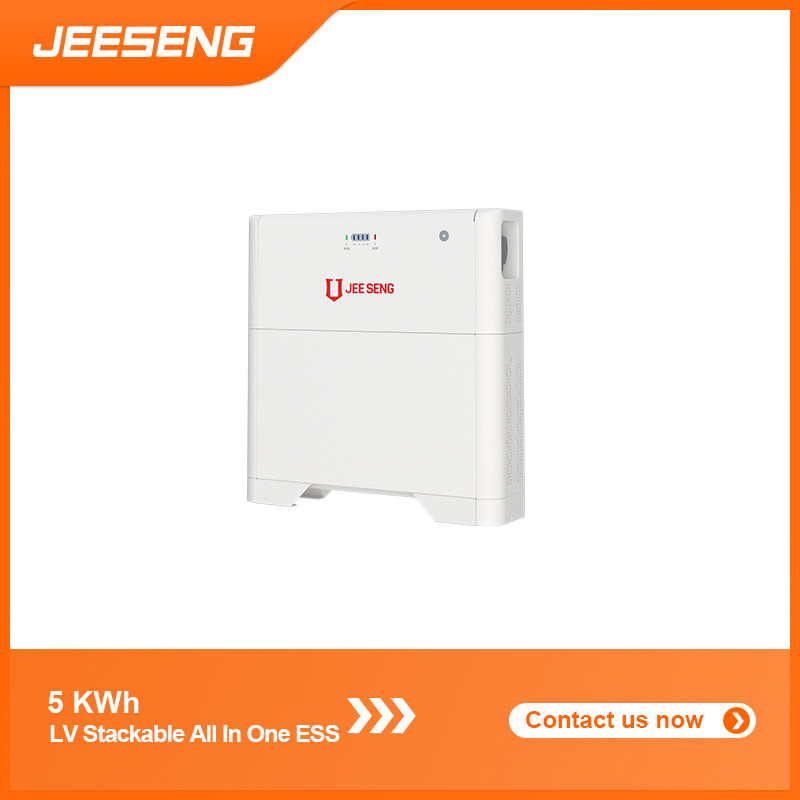 5KWh de baixa tensão All in One Sistema de armazenamento de energia empilhável ESS empilhável com tecnologia BMS avançada