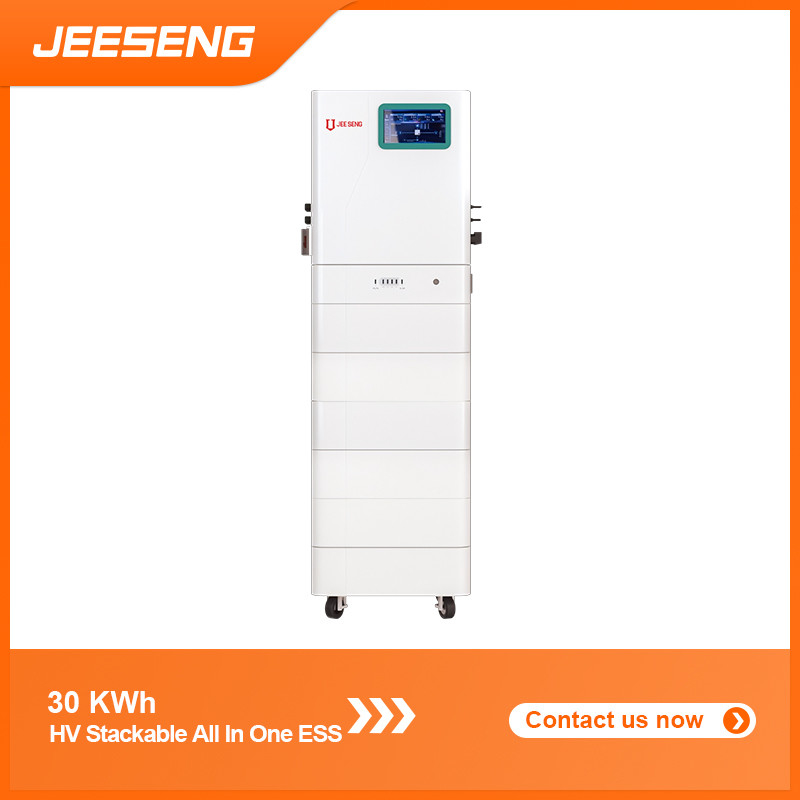 15KW 30KWh Alta Tensão All In One Sistema de Armazenamento de Energia Empilhável ESS empilhável com Tecnologia BMS Avançada