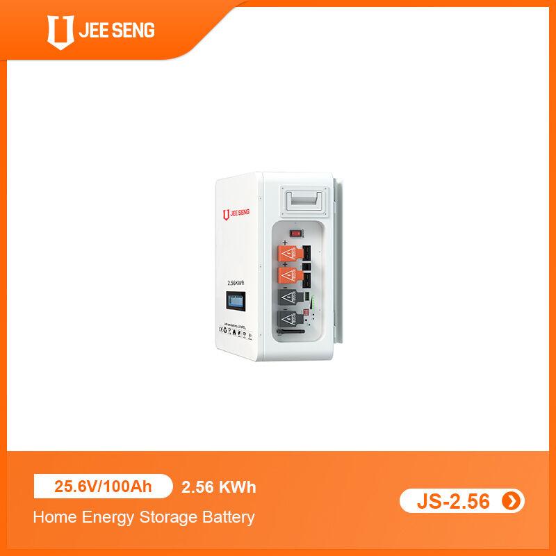 2.56KWh Sistema de armazenamento de energia em casa montado na parede com tecnologia BMS avançada para sistema de energia solar