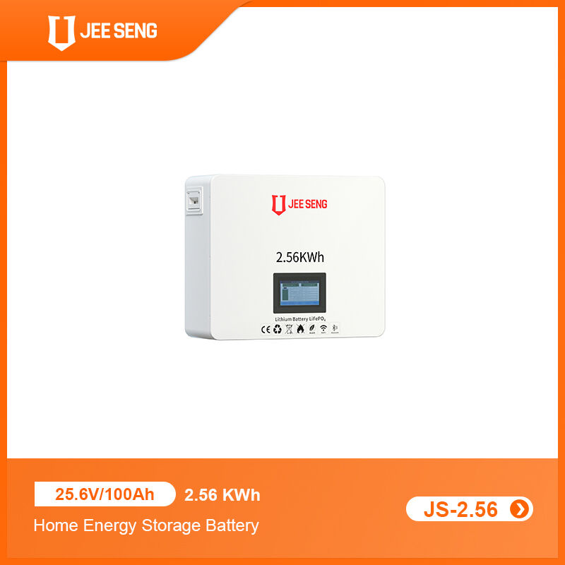 2.56KWh Sistema de armazenamento de energia em casa montado na parede com tecnologia BMS avançada para sistema de energia solar
