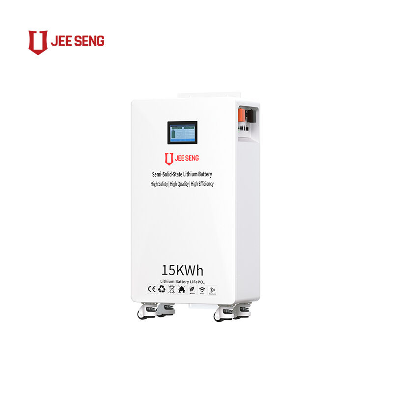 Sistema de armazenamento de energia em piso em casa de 15 KWh com tecnologia BMS avançada para sistema de energia solar
