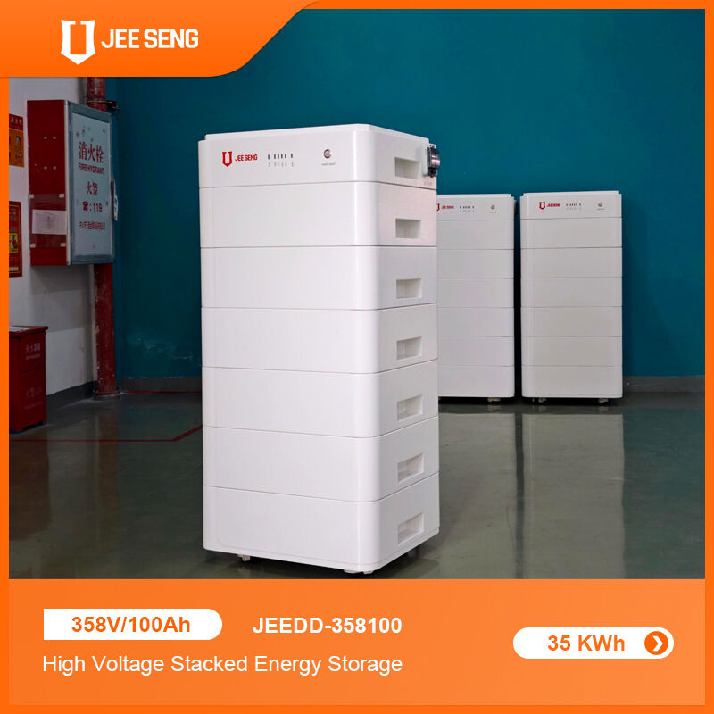 15KW 35KWh Alta Tensão All In One Sistema de Armazenamento de Energia Empilhável ESS empilhável com Tecnologia BMS Avançada