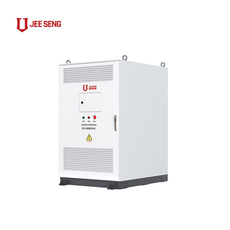 50KW 104KWh Armário de armazenamento de energia refrigerado a líquido para sistemas industriais e comerciais de armazenamento de energia